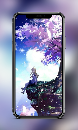 اسکرین شات 1 برنامه 🔥 Anime wallpaper HD | Anime girl wallpaper