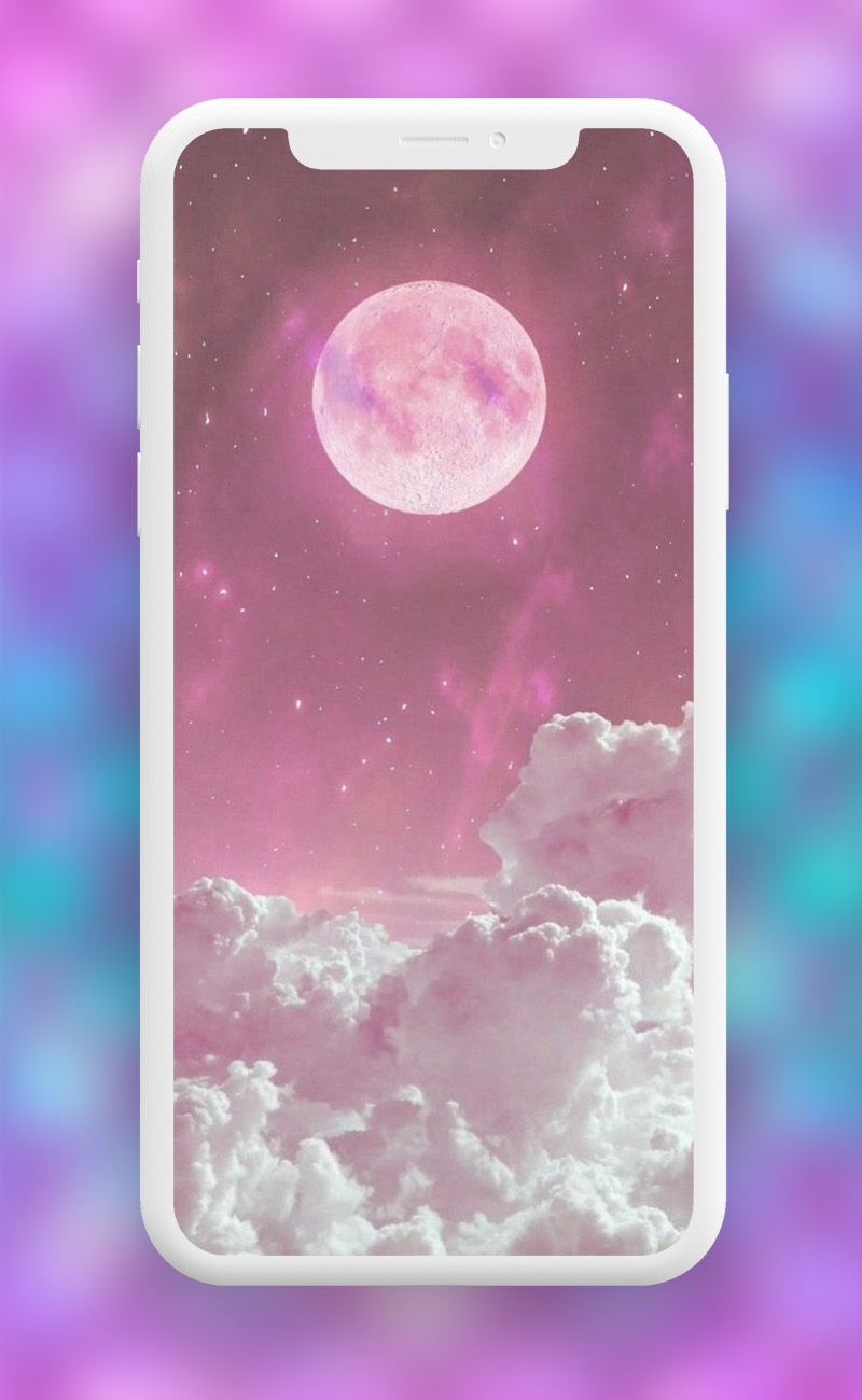 اسکرین شات 3 برنامه Cute Girly Wallpaper
