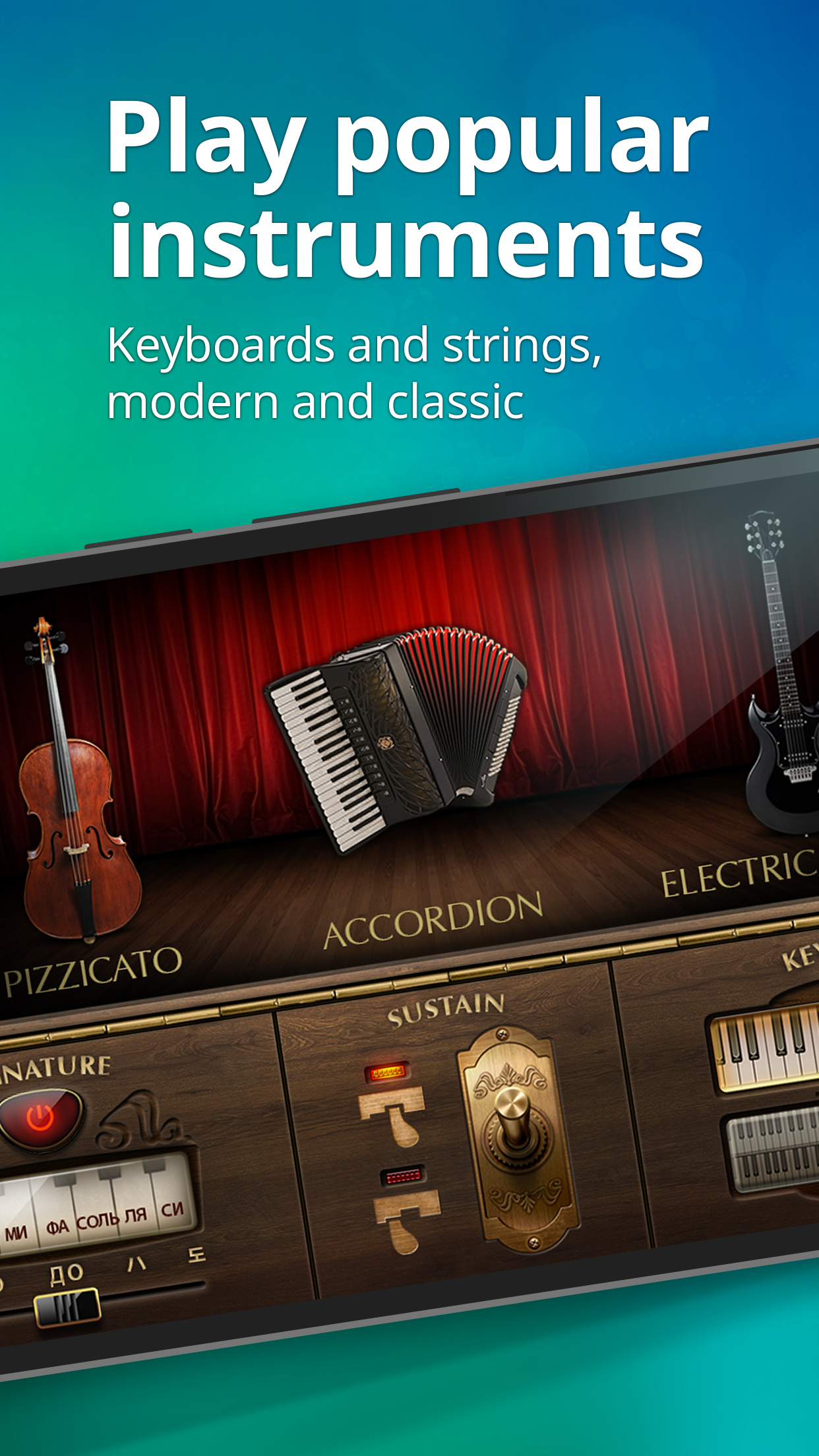 اسکرین شات 4 بازی Piano - Music Keyboard & Tiles