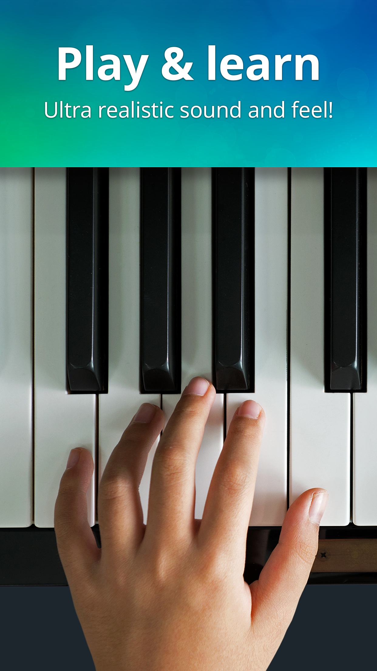 اسکرین شات 1 بازی Piano - Music Keyboard & Tiles