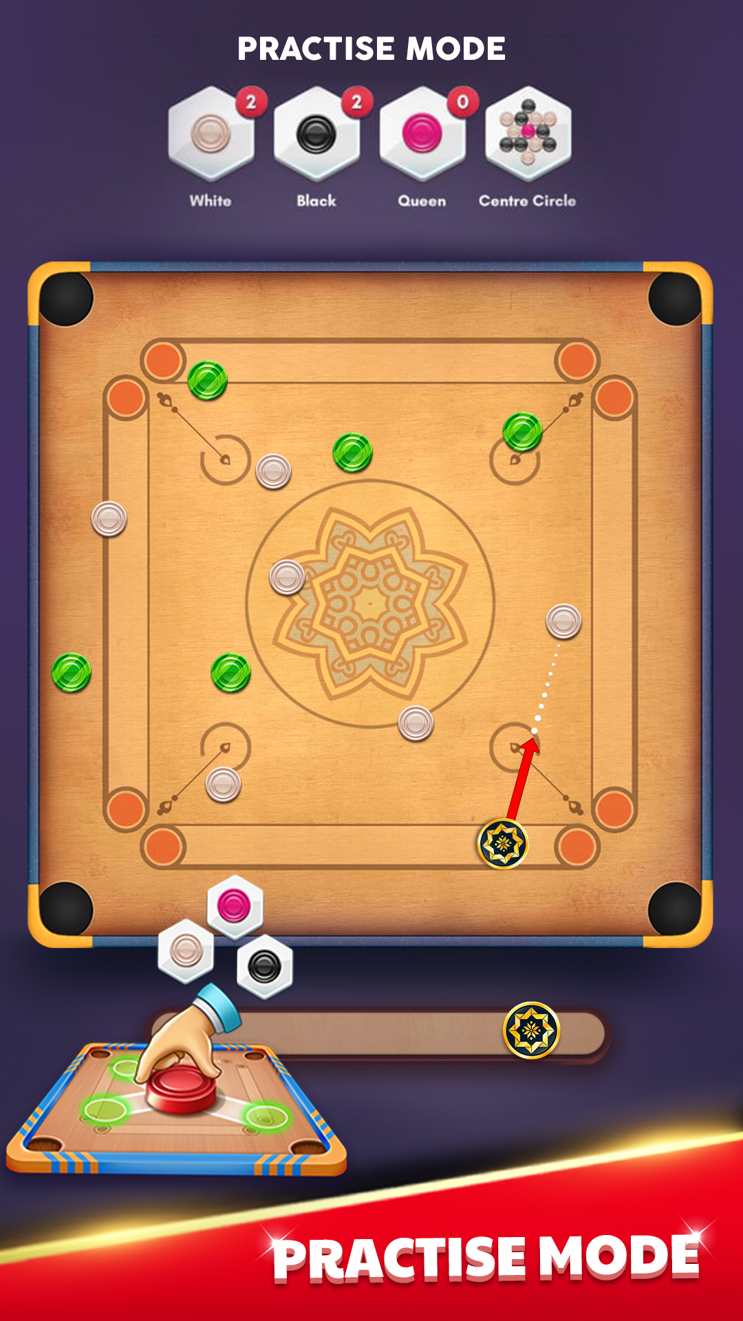 اسکرین شات 4 بازی Carrom King™