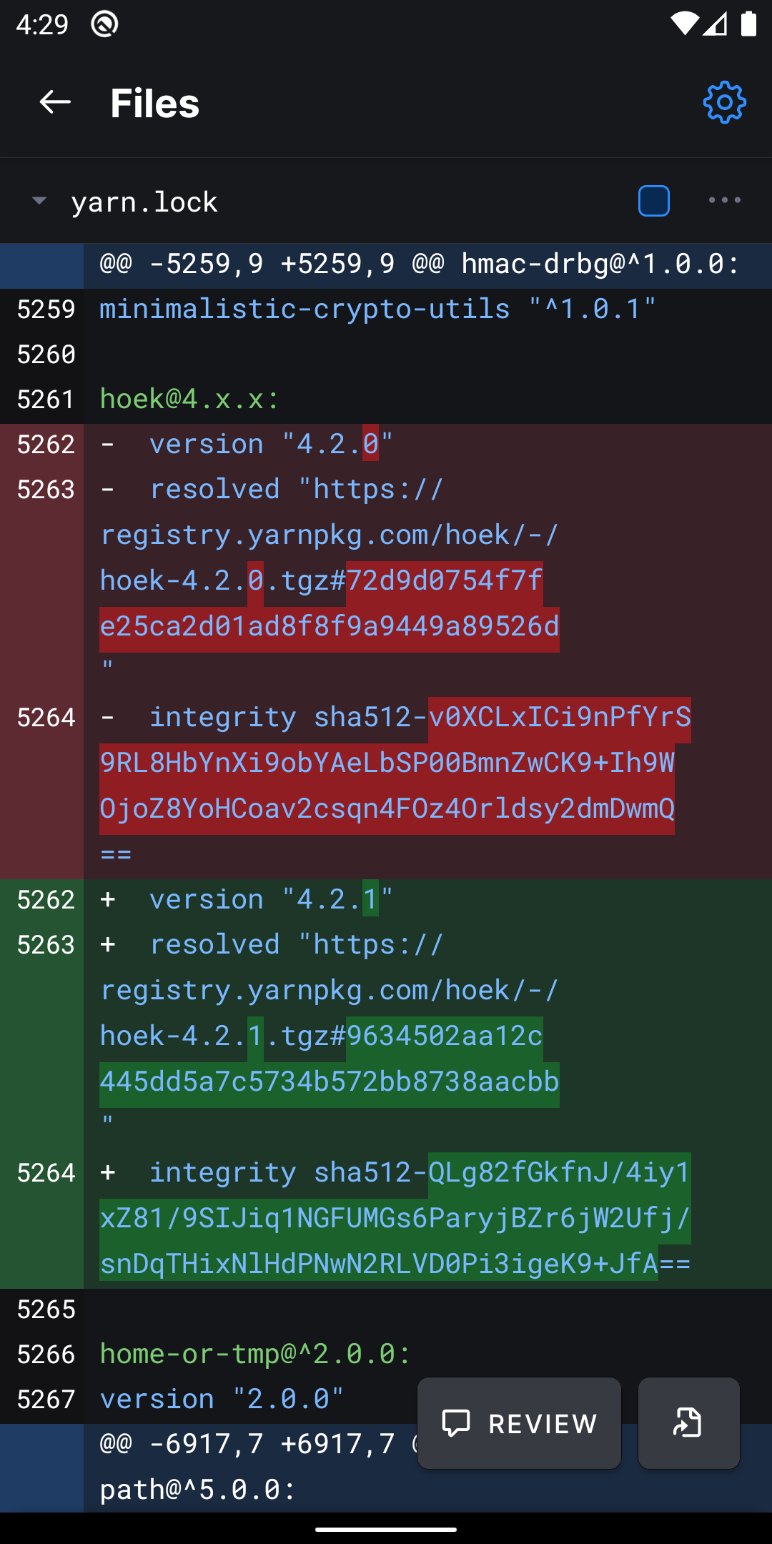 اسکرین شات 4 برنامه GitHub