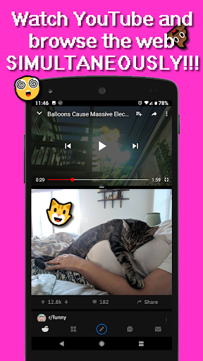 اسکرین شات 4 برنامه Split Screen Shortcut
