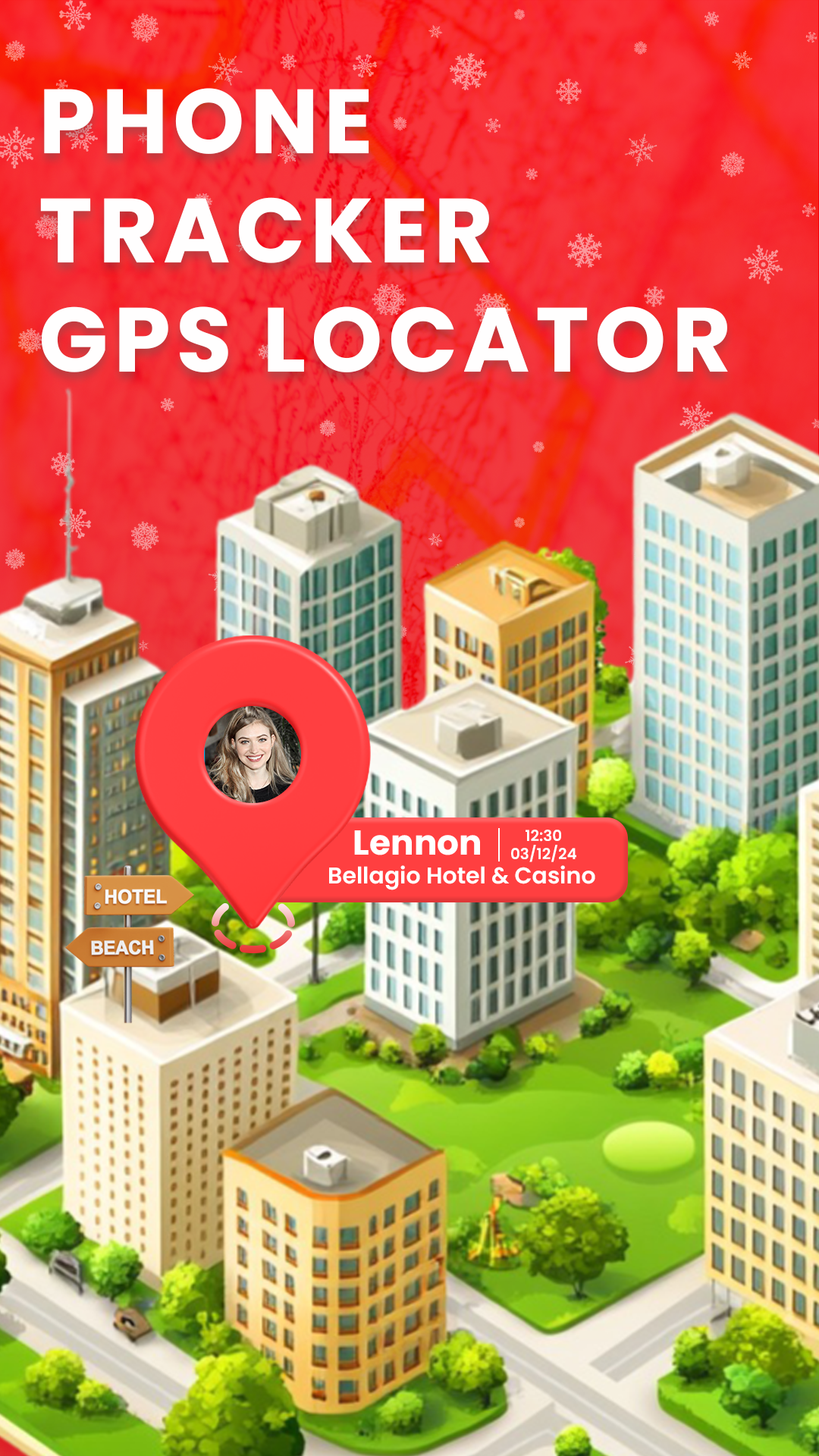 اسکرین شات 1 برنامه Location Tracker: GPS Tracker