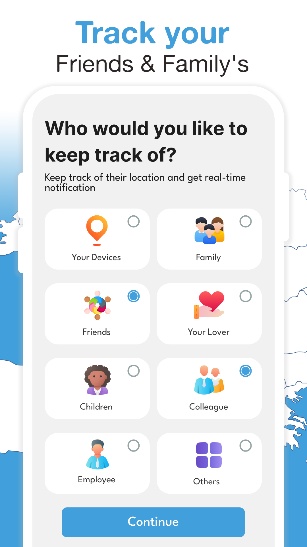 اسکرین شات 6 برنامه Phone Tracker: GPS Locator