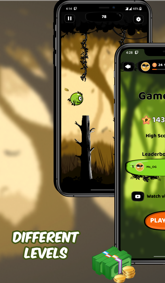 اسکرین شات 2 بازی Givvy Bird - Earn & Make Money