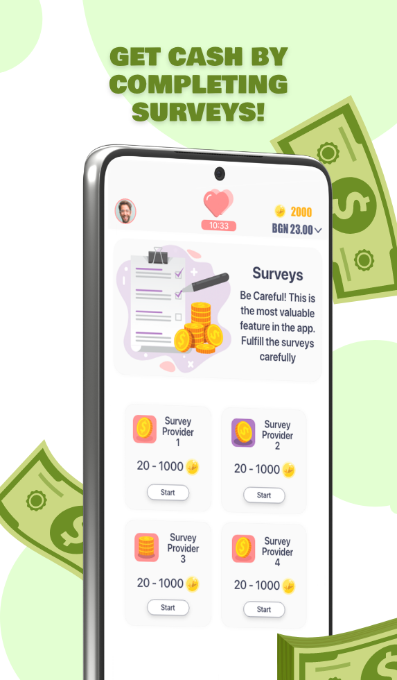 اسکرین شات 3 بازی Make Money Real Cash by Givvy