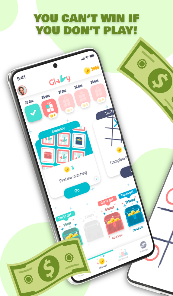 اسکرین شات 1 بازی Make Money Real Cash by Givvy