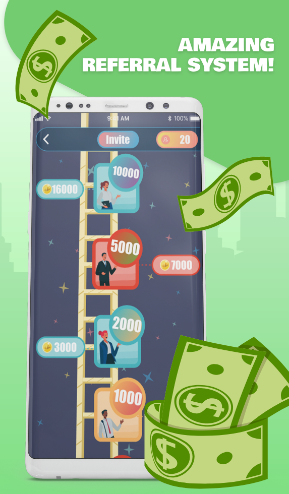 اسکرین شات 4 برنامه Play & Earn Real Cash by Givvy