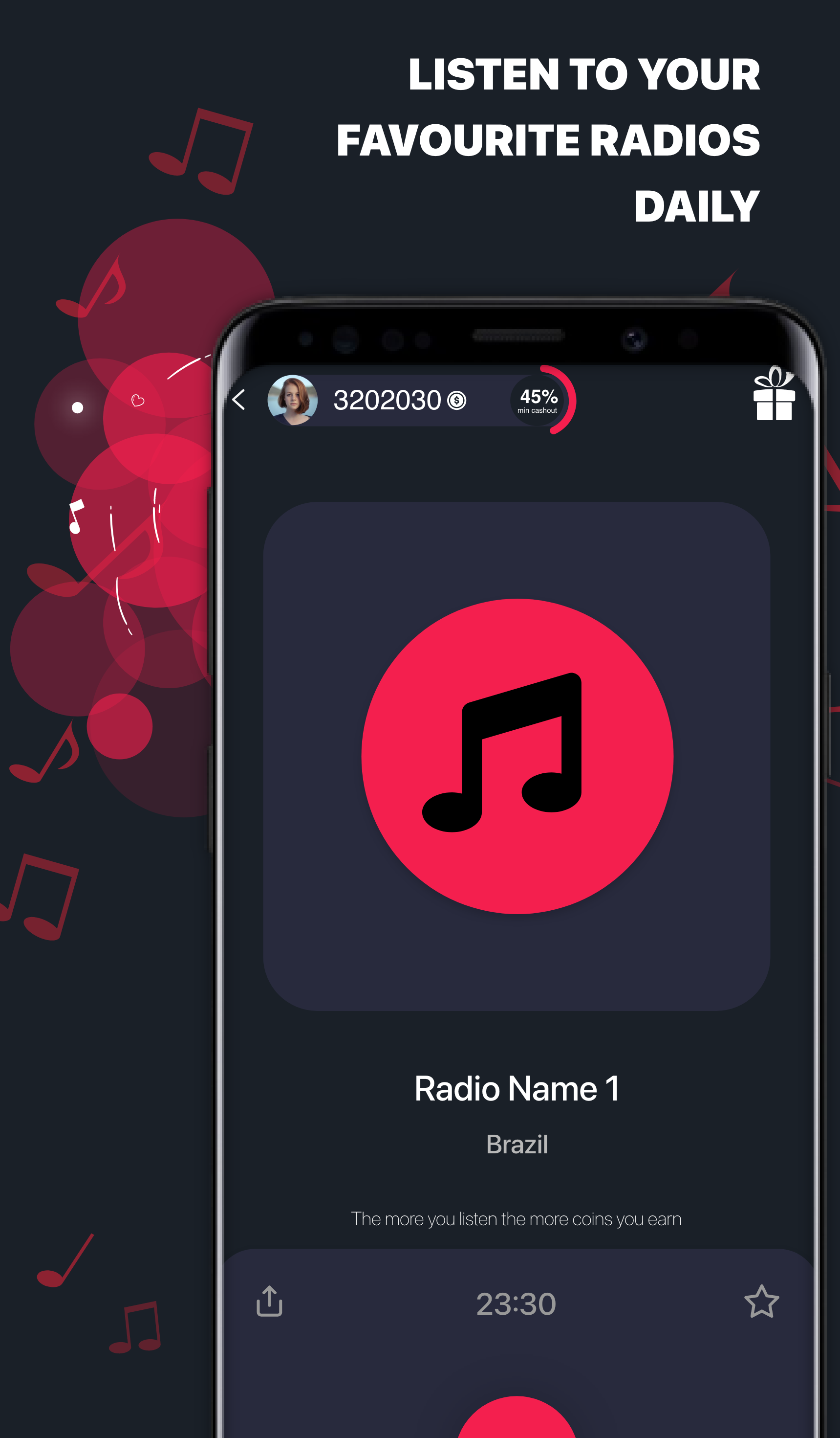 اسکرین شات 4 برنامه Givvy Radios - Listen & Enjoy!