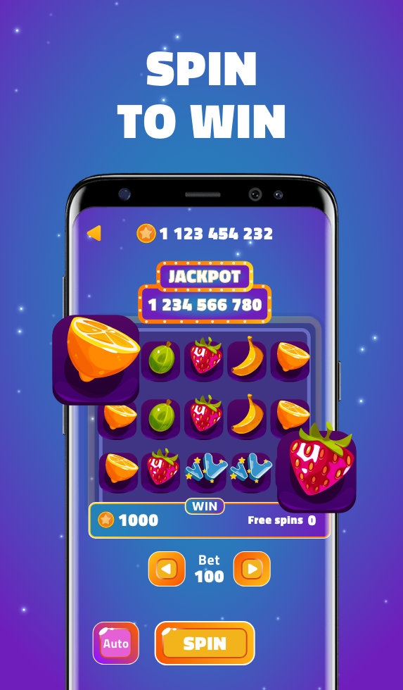اسکرین شات 3 بازی Givvy Slots, SPIN and WIN!