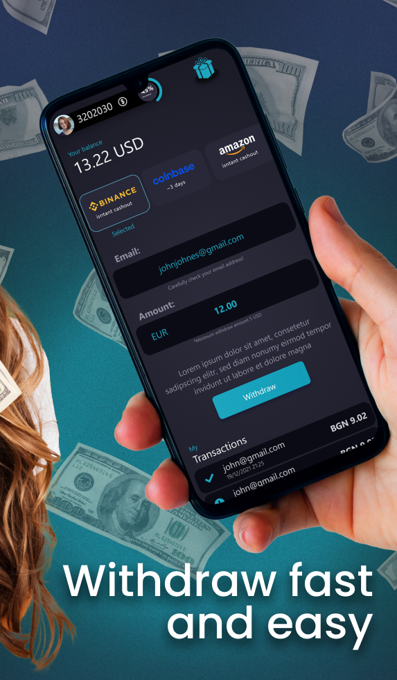 اسکرین شات 3 بازی Cash Earning App Givvy Videos