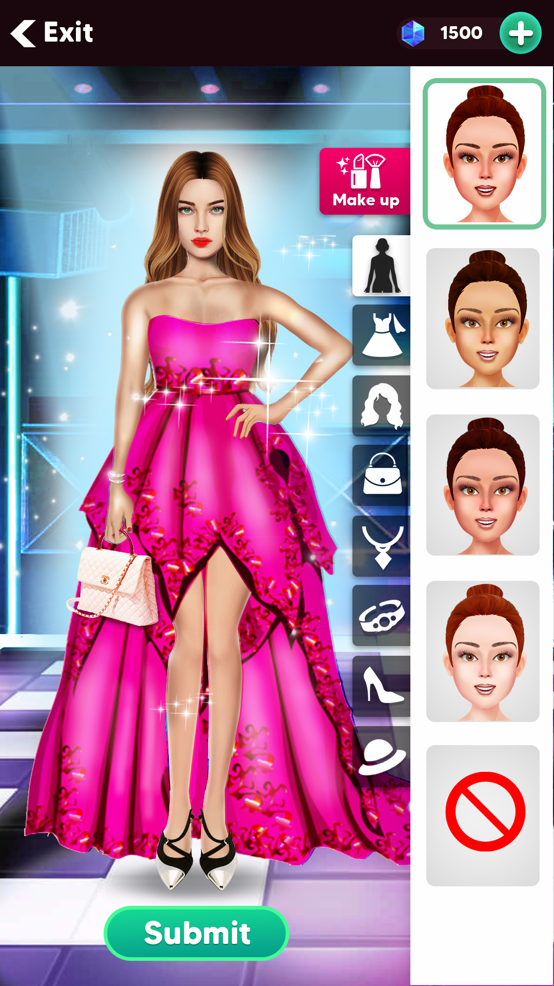اسکرین شات 3 بازی Fashion Show Game: Girl Makeup