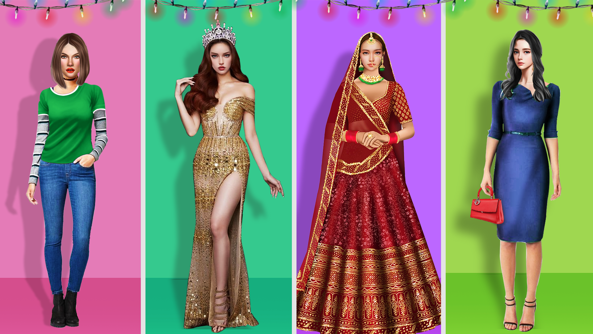 اسکرین شات 5 بازی Fashion Show Game: Girl Makeup