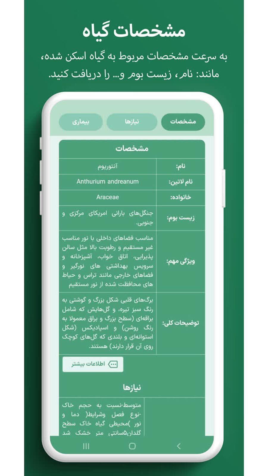 اسکرین شات 12 برنامه گیاهبان