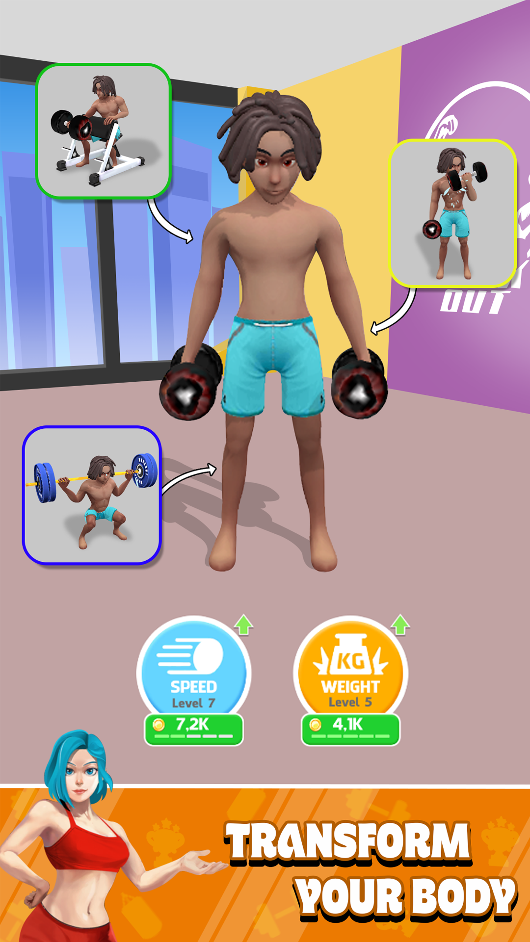 اسکرین شات 1 بازی Idle Workout Fitness: MMA Club
