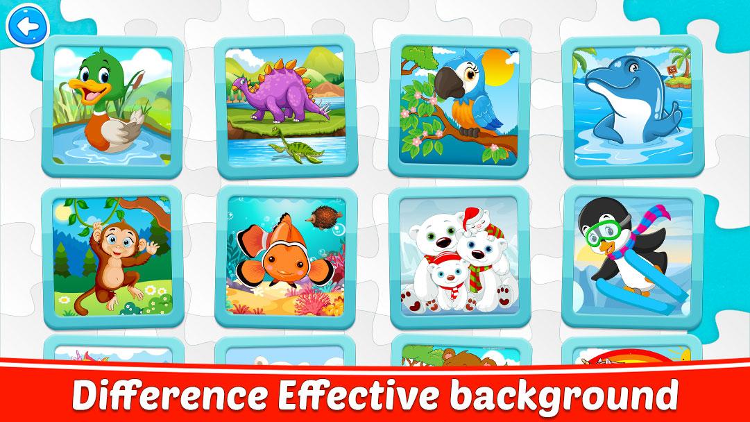 اسکرین شات 6 بازی Toddler Puzzle Games for Kids