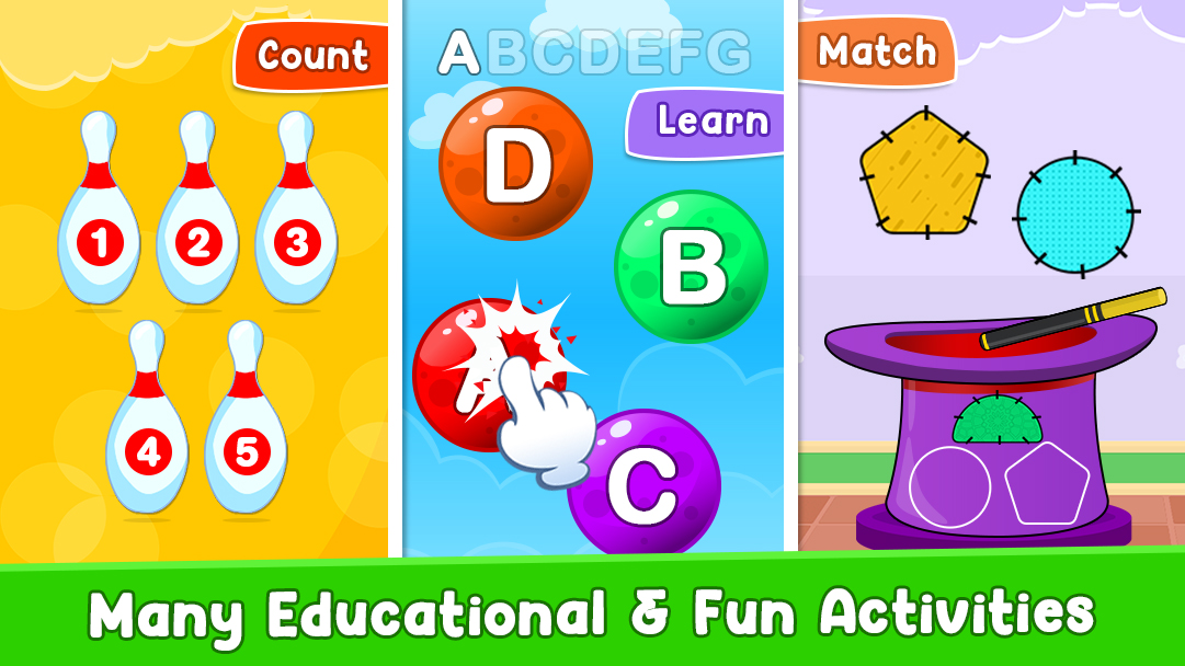 اسکرین شات 7 برنامه Toddler Games for 2+ Year Olds