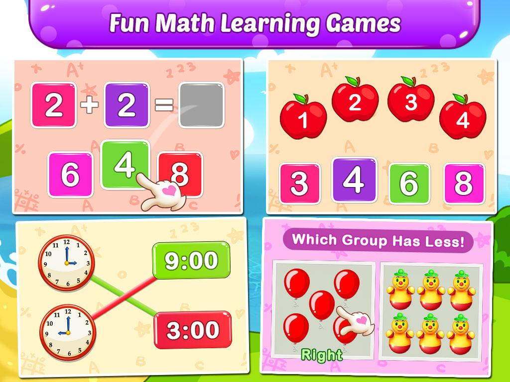 اسکرین شات 2 بازی Preschool Learning Games