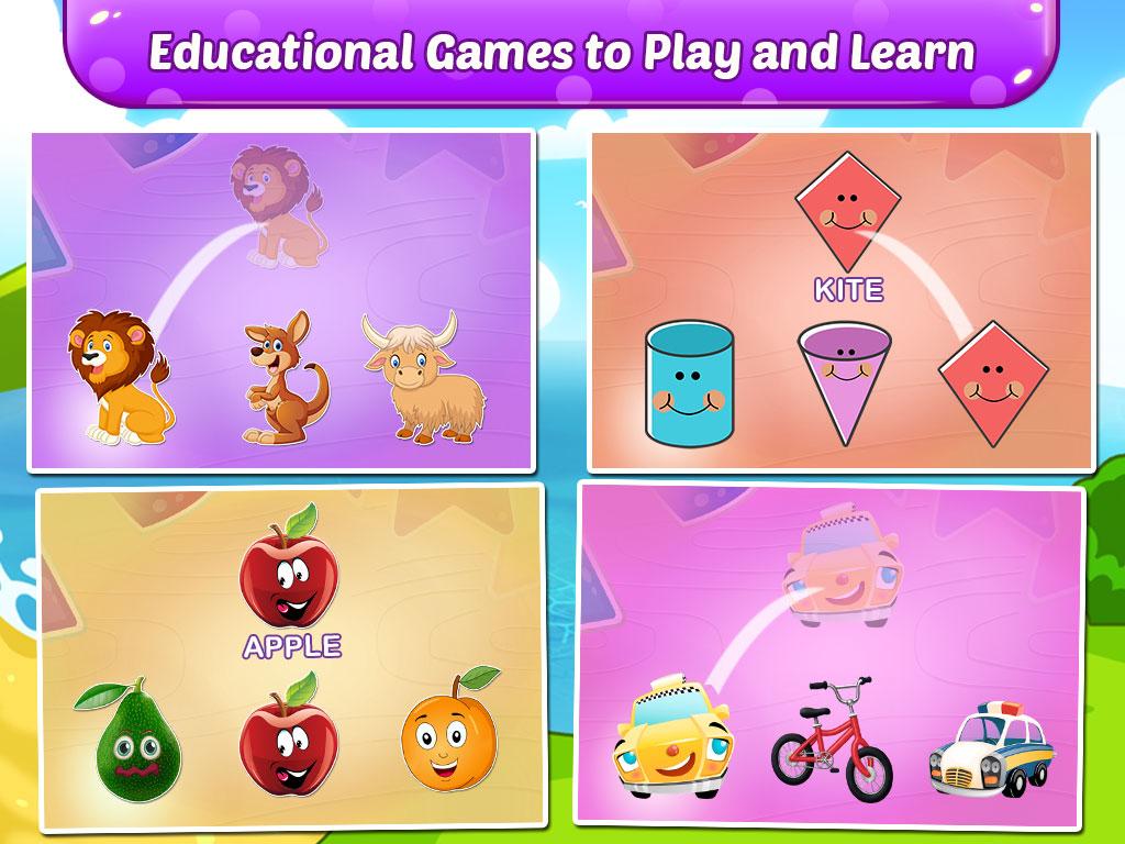 اسکرین شات 4 بازی Preschool Learning Games