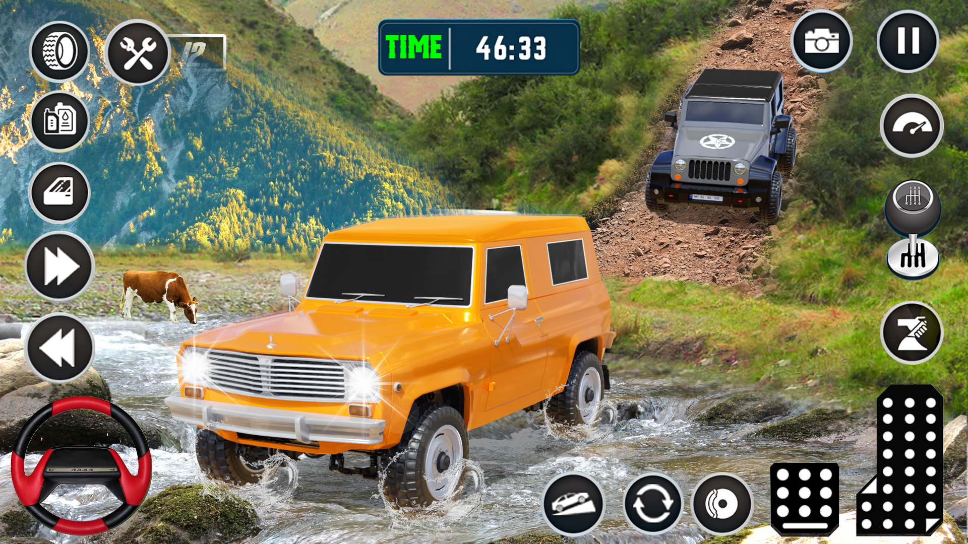 اسکرین شات 8 بازی Off The Road-Hill Driving Game