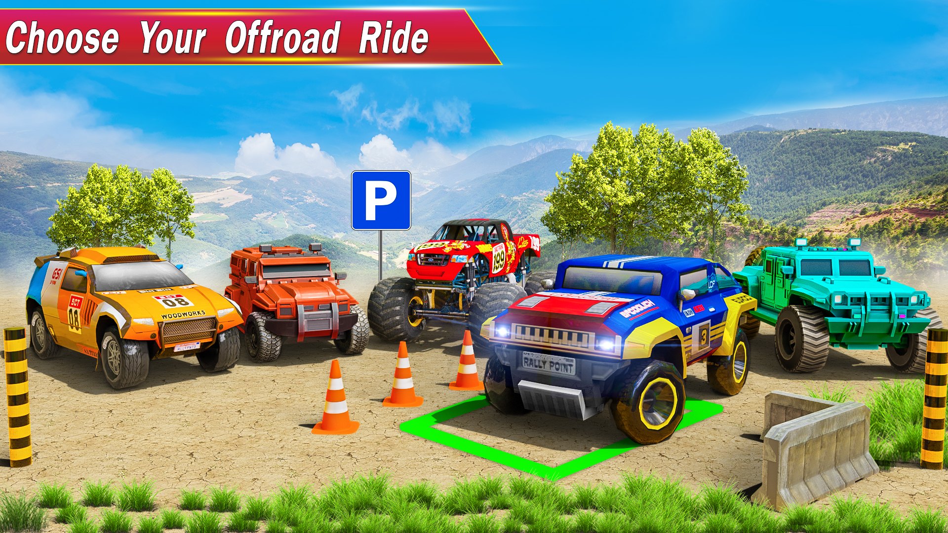 اسکرین شات 4 بازی Off The Road-Hill Driving Game