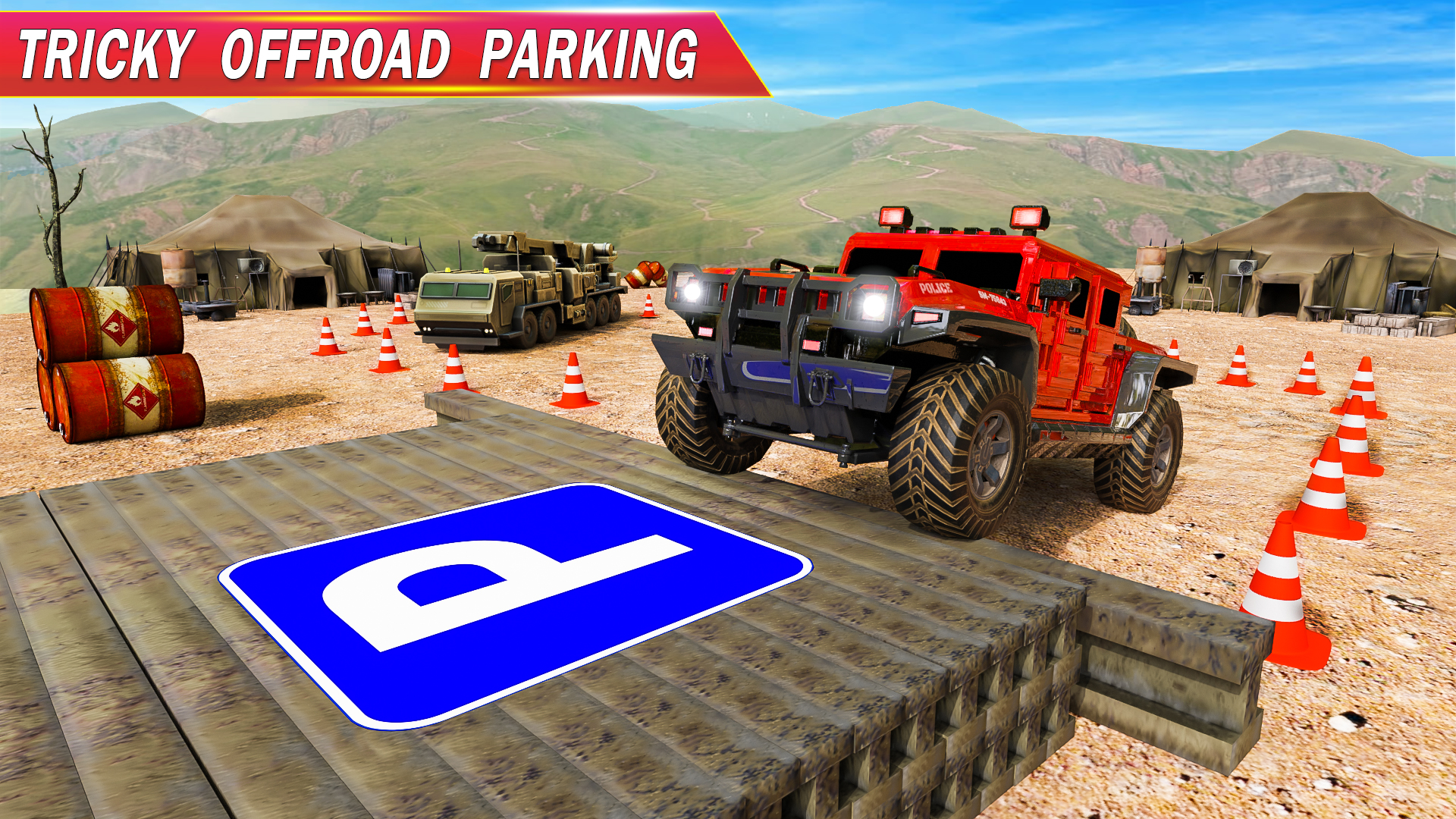 اسکرین شات 6 بازی Off The Road-Hill Driving Game