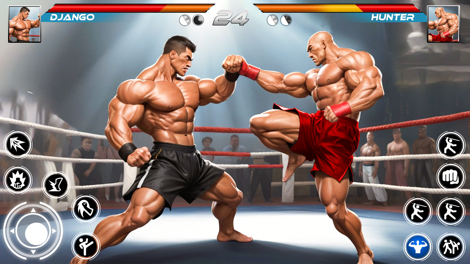 اسکرین شات 1 برنامه Kung Fu Karate Fighting Boxing