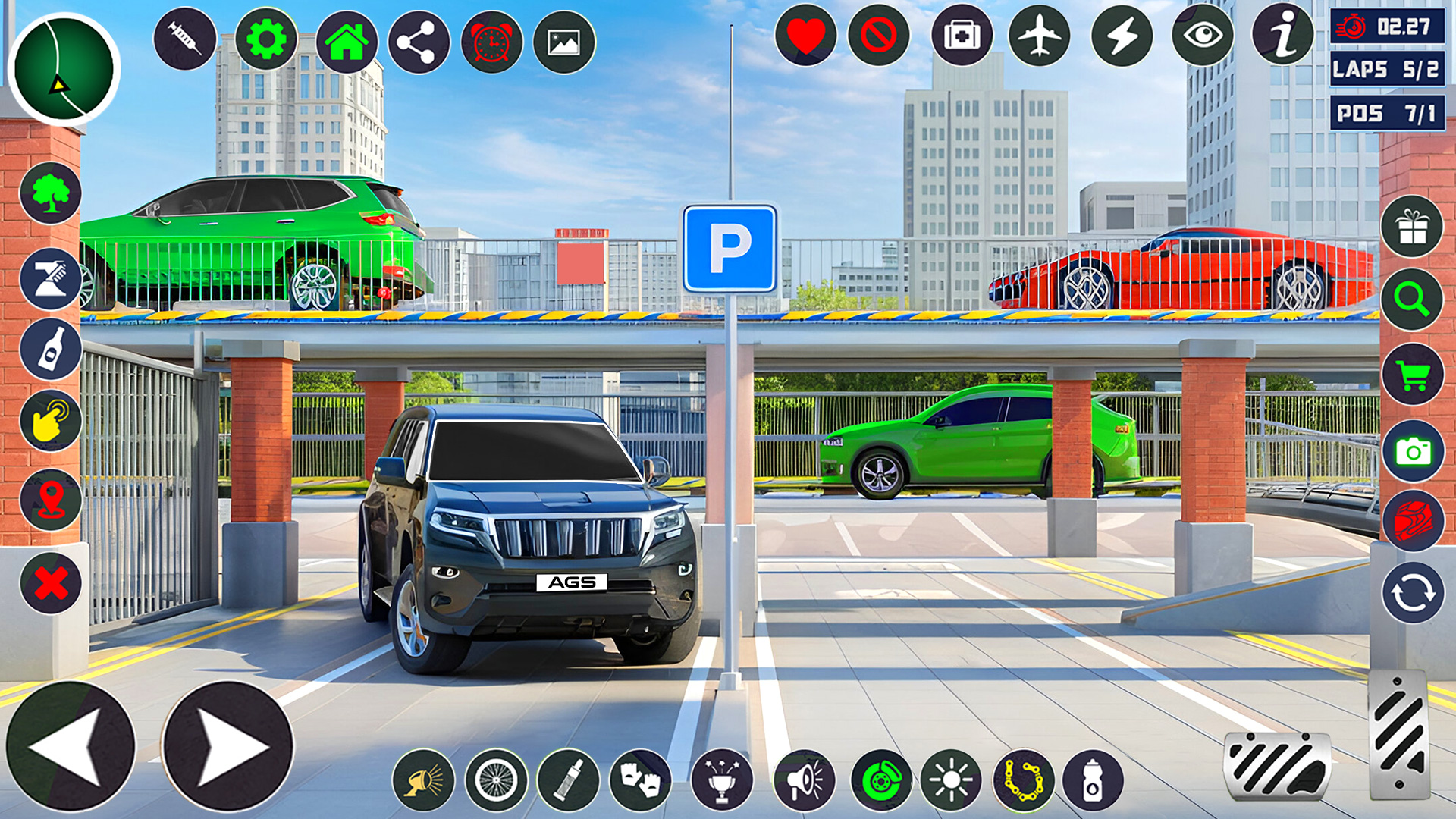 اسکرین شات 4 بازی Prado Car Parking: Car Driving