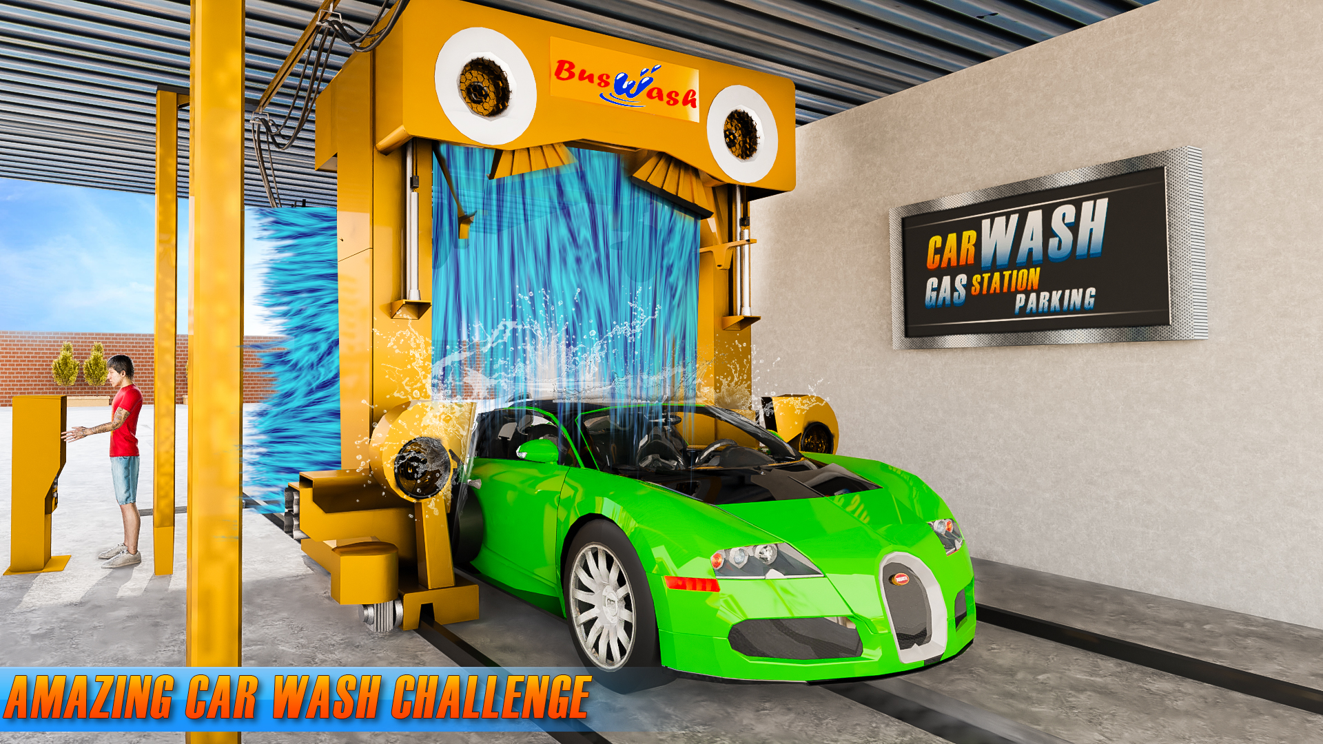اسکرین شات 3 برنامه Gas Station Car Mechanic Sim