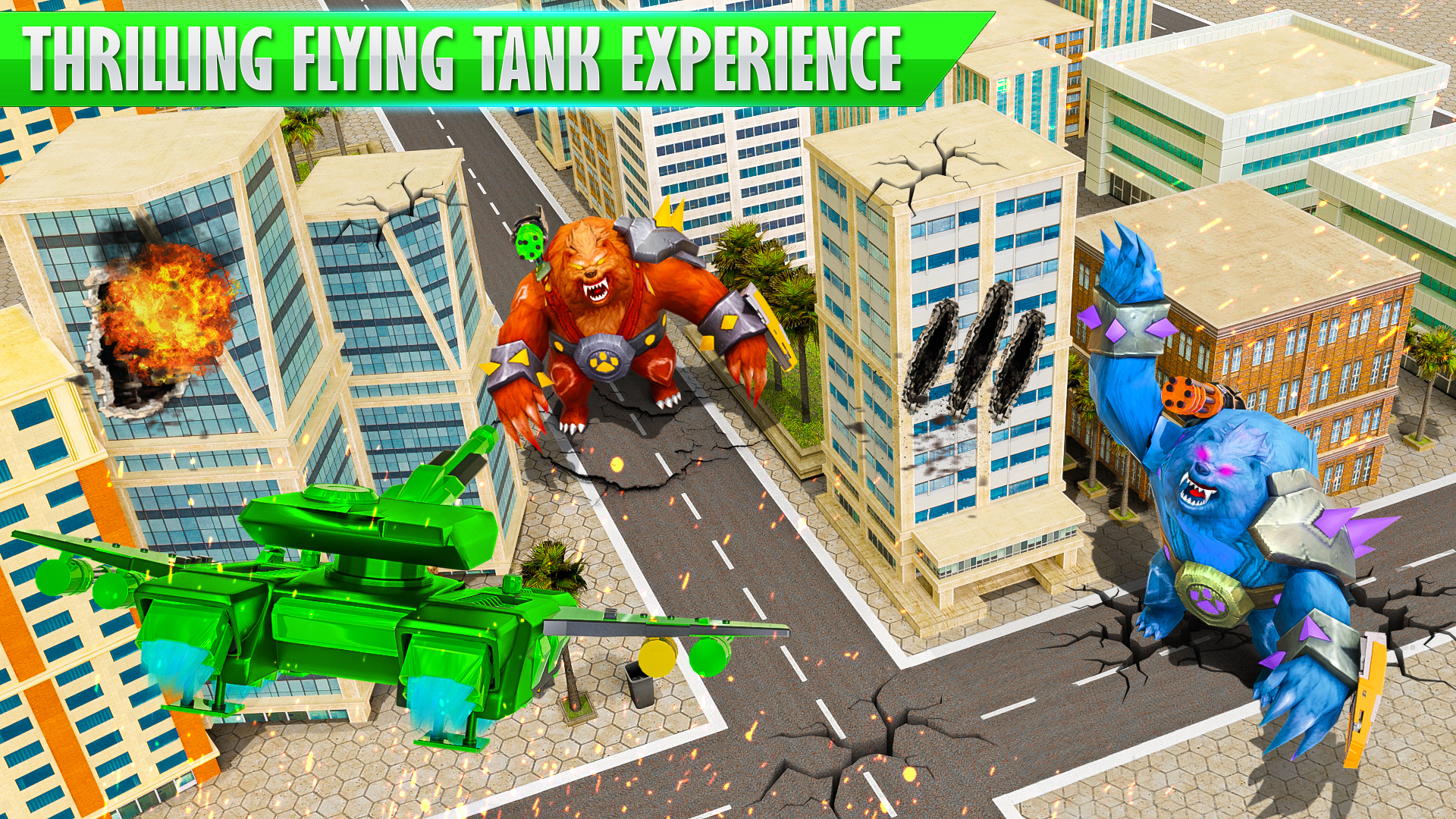 اسکرین شات 5 بازی Bear Robot Car Transform Games