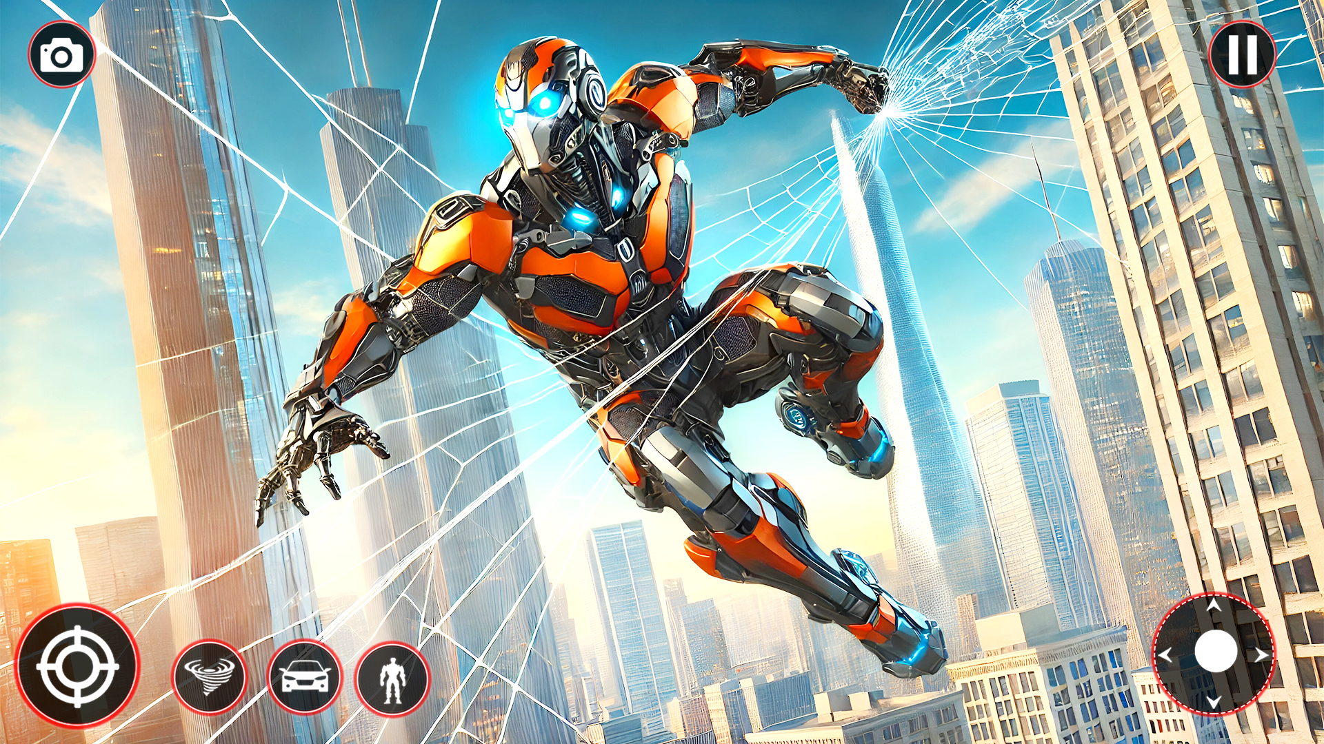 اسکرین شات 7 بازی Spider Robot: Robot Car Games