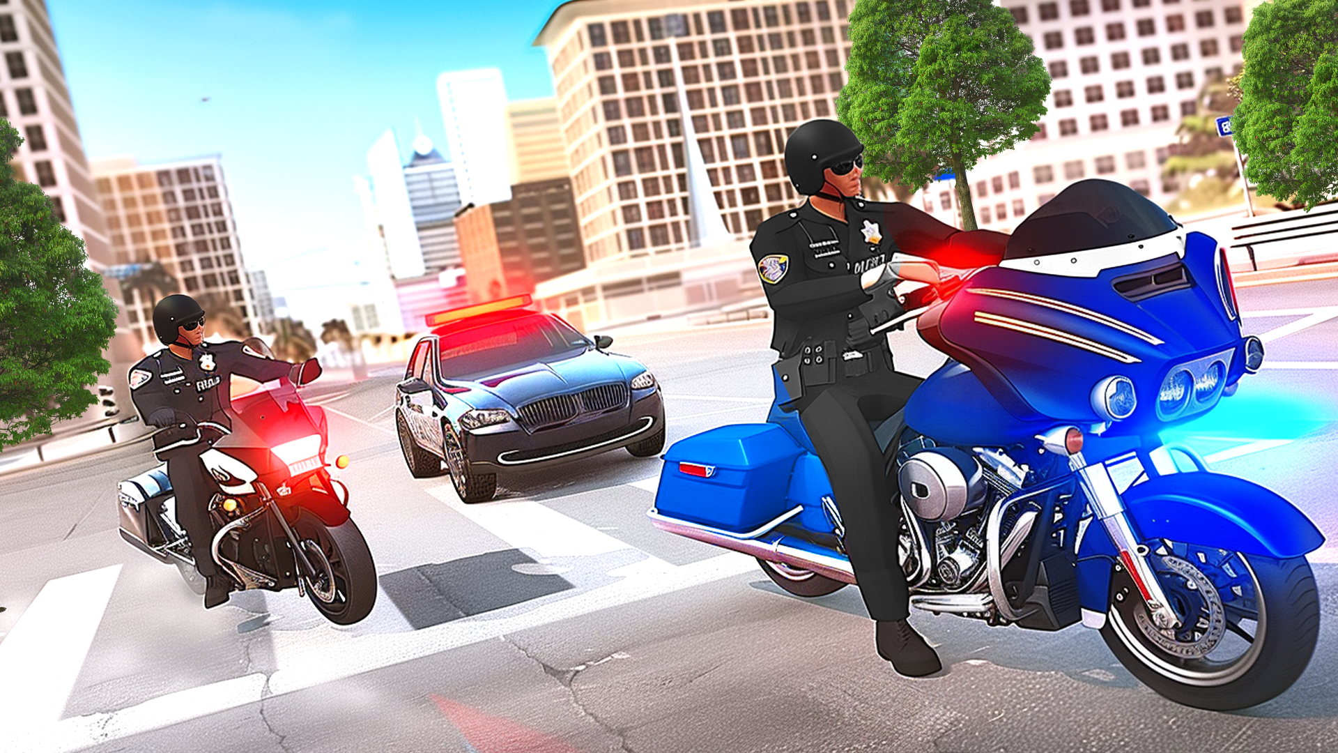اسکرین شات 5 بازی Virtual Police Dad Simulator