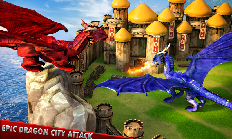 اسکرین شات 3 برنامه House Dragon Attack Simulator