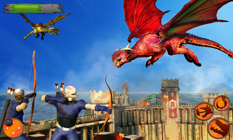 اسکرین شات 4 برنامه House Dragon Attack Simulator