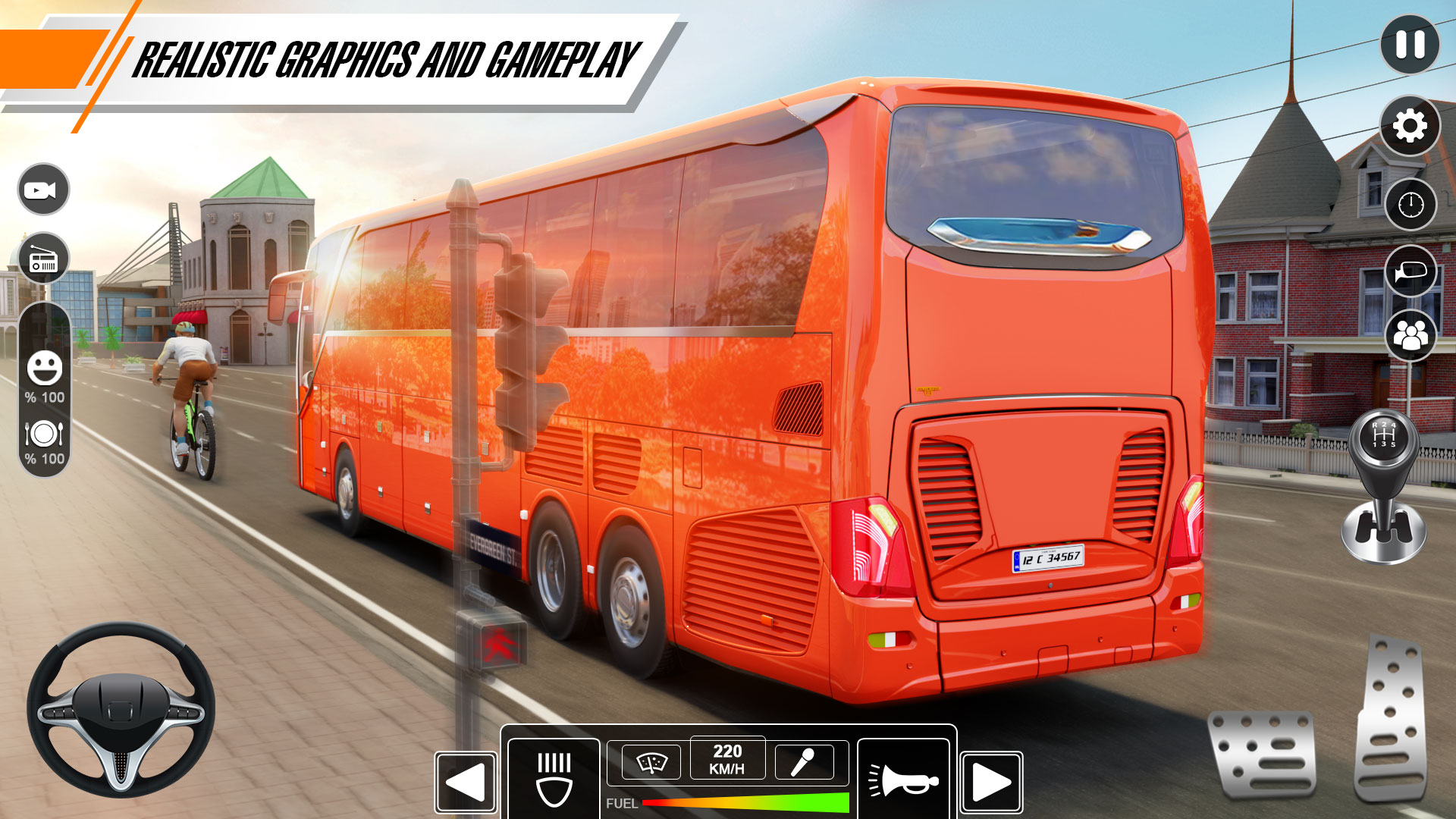 اسکرین شات 2 بازی offroad Bus Simulator 3D Games