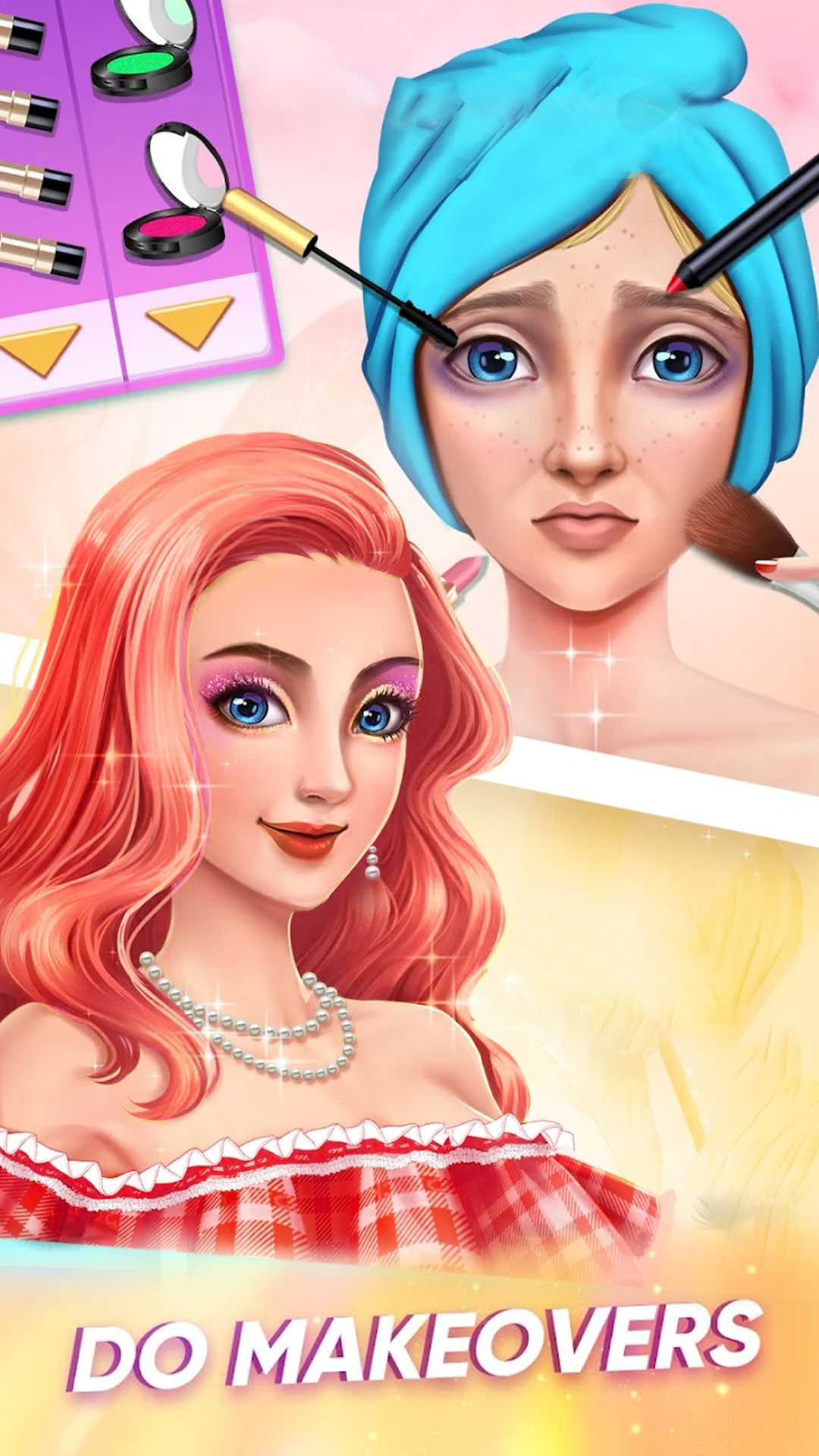 اسکرین شات 1 بازی Fashion Dress Up Makeup Games