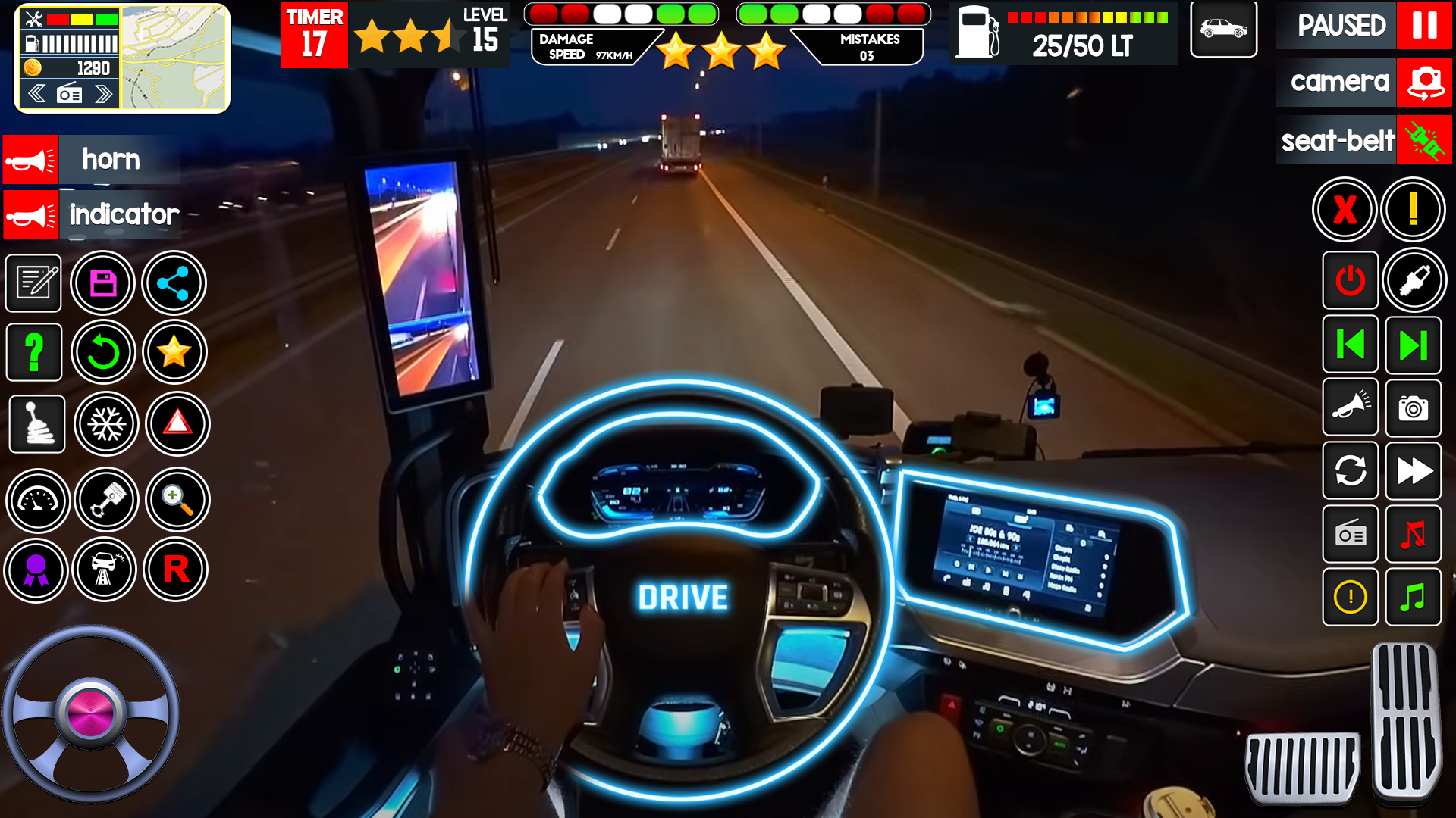 اسکرین شات 3 بازی Euro Truck 3D - US Truck Games