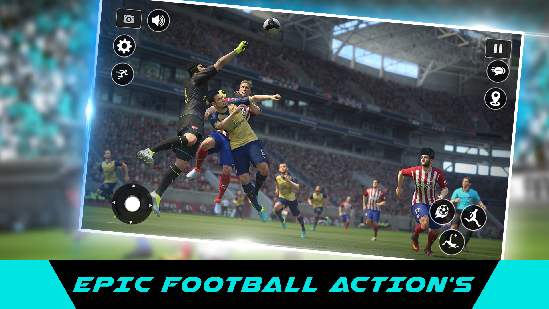 اسکرین شات 1 بازی Soccer Ball Football Game 2024
