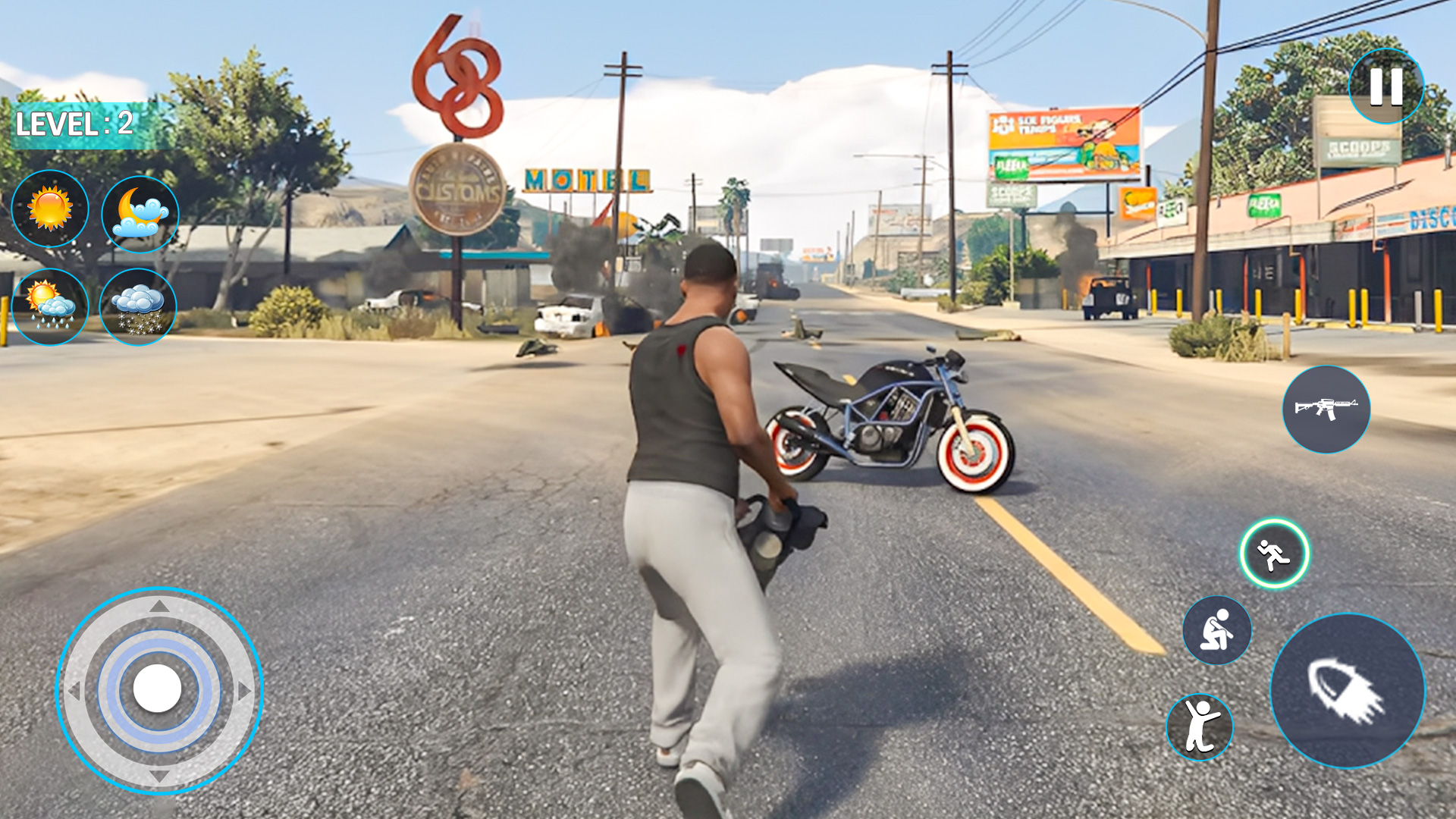 اسکرین شات 2 بازی Feared Crime Gangster Vegas 3D