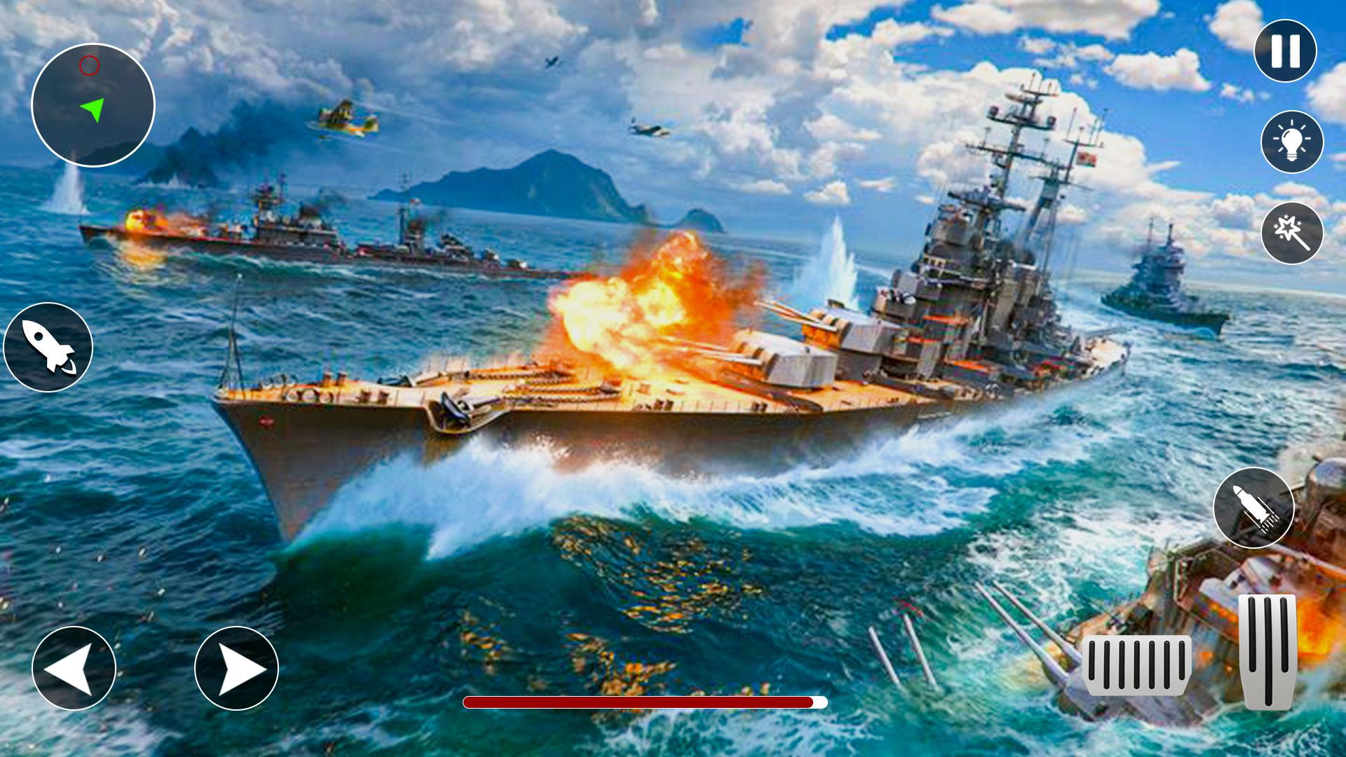 اسکرین شات 3 بازی World Warships Battleship Navy
