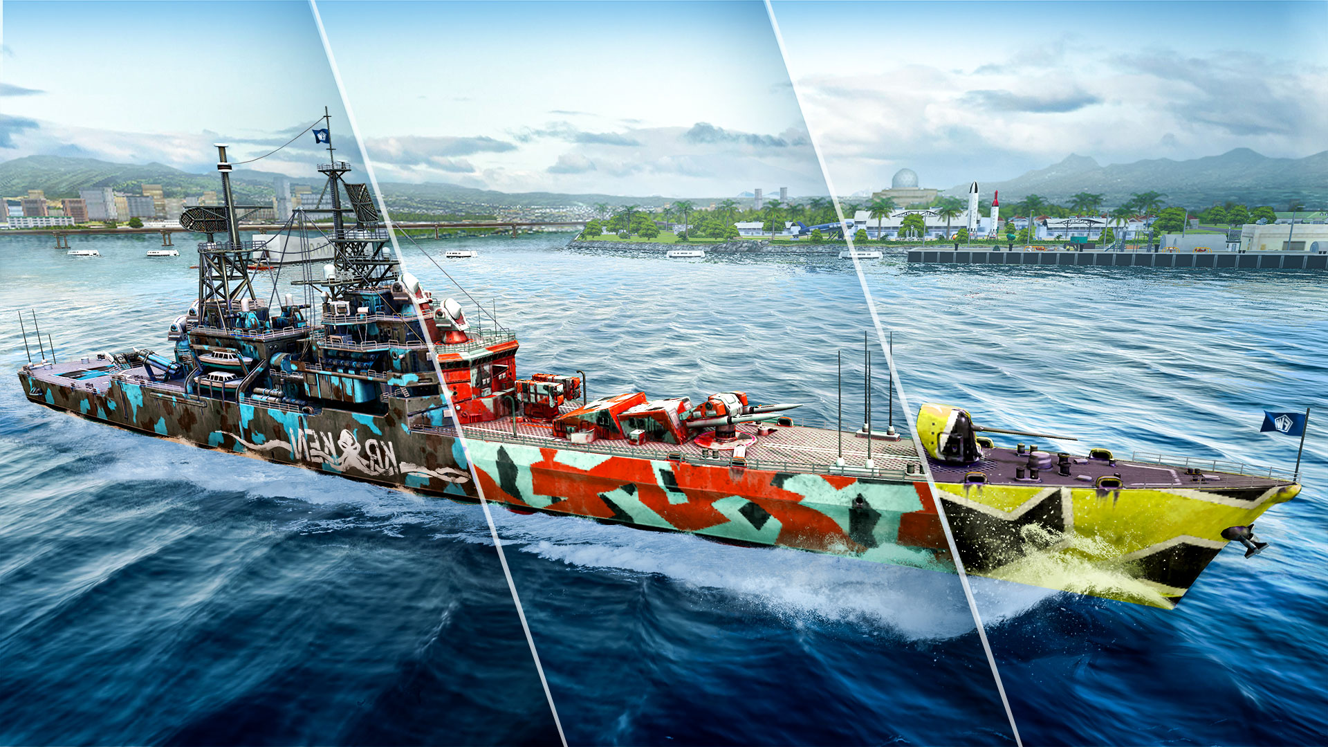 اسکرین شات 4 بازی World Warships Battleship Navy
