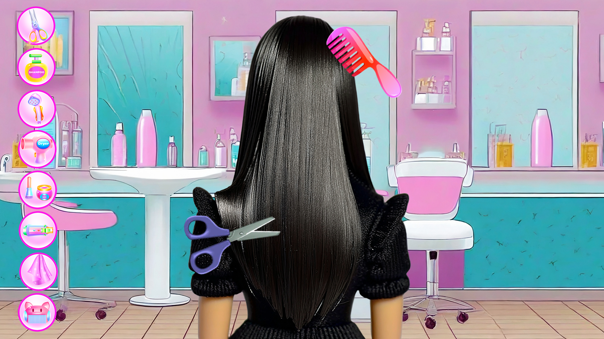 اسکرین شات 1 بازی Anime Girl Games & Virtual Pet