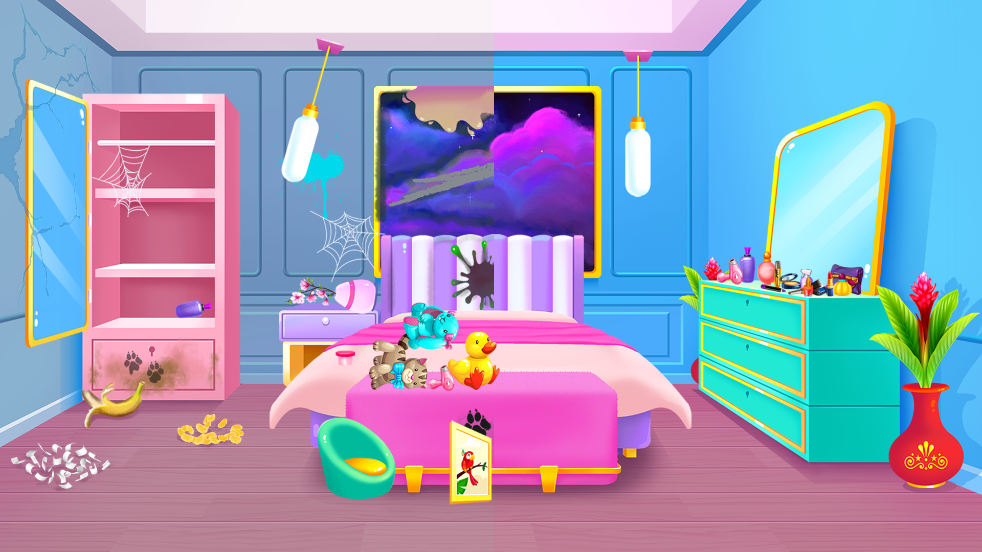 اسکرین شات 6 برنامه Hotel Cleanup - Room Cleaning