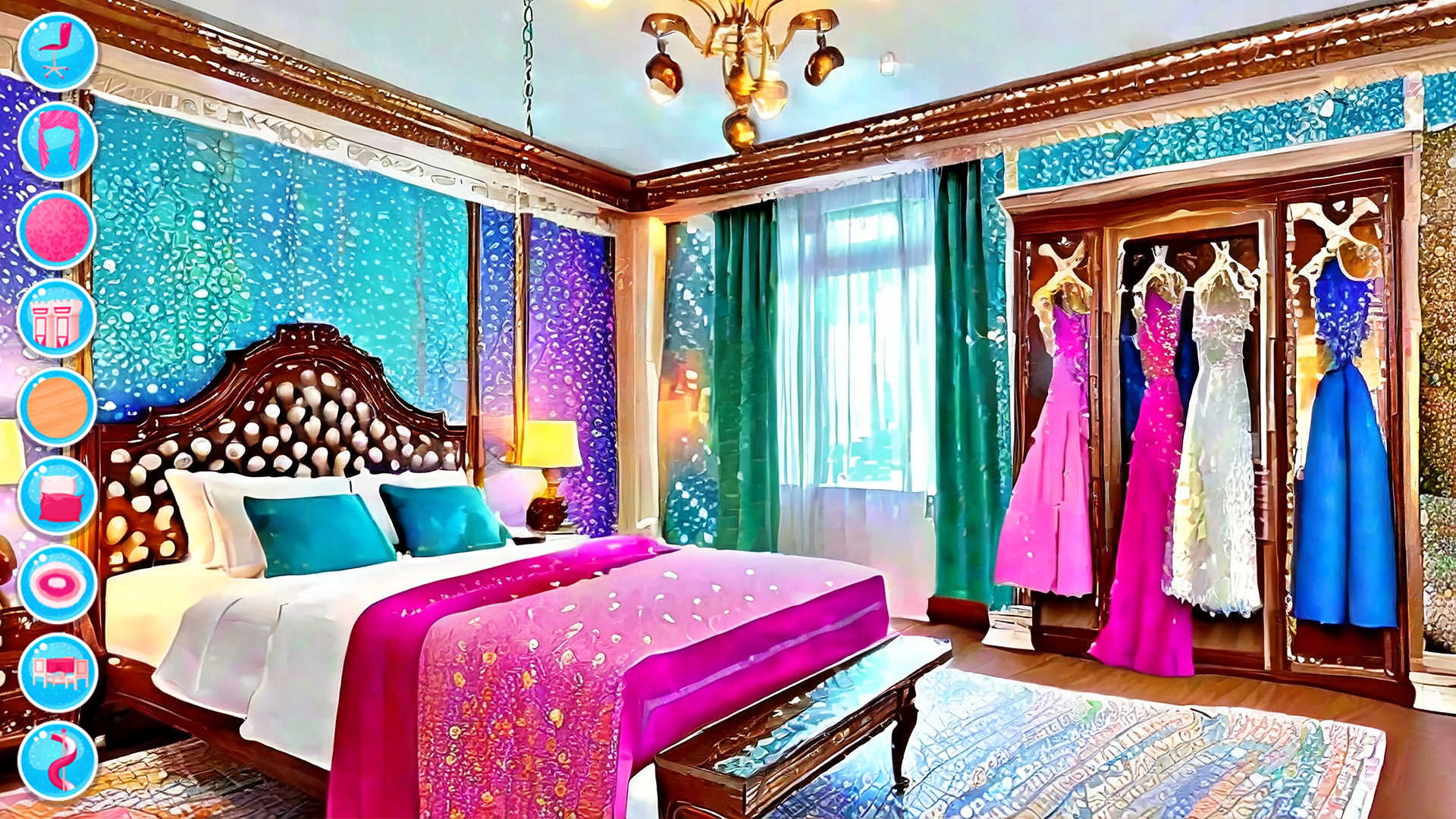 اسکرین شات 1 برنامه Hotel Cleanup - Room Cleaning