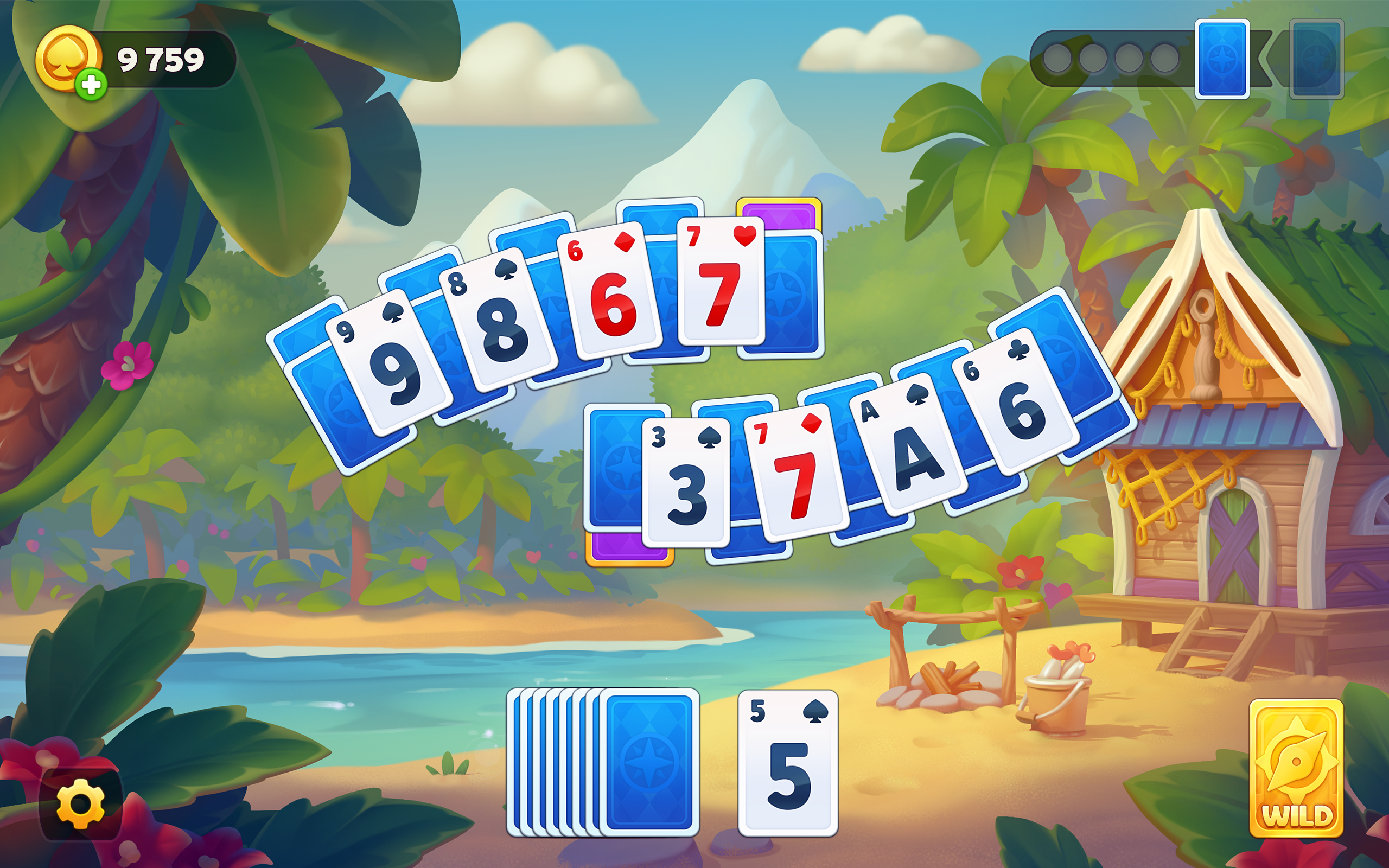 اسکرین شات 7 بازی Riddle Road: Puzzle Solitaire