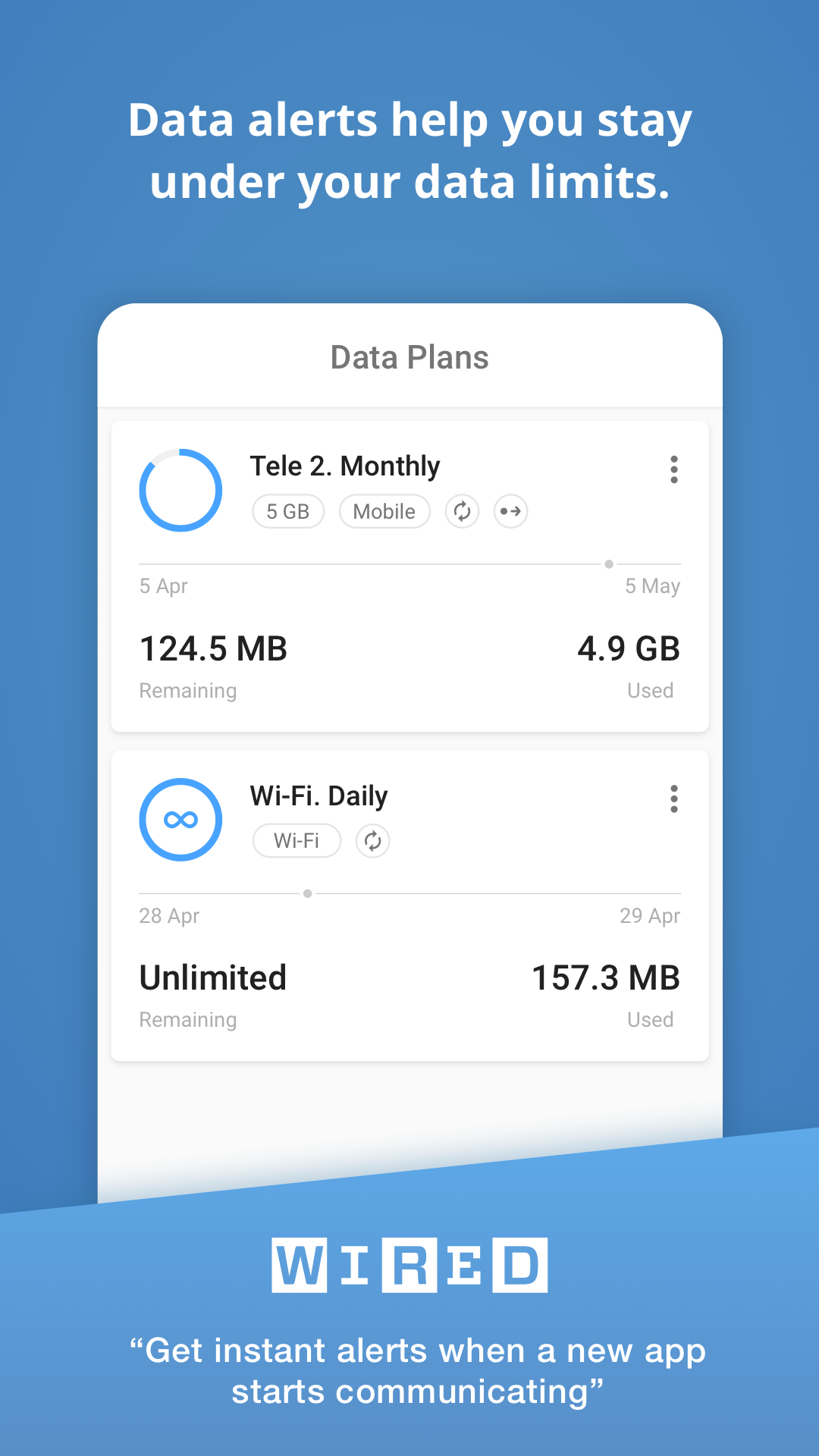 اسکرین شات 4 برنامه GlassWire Data Usage Monitor