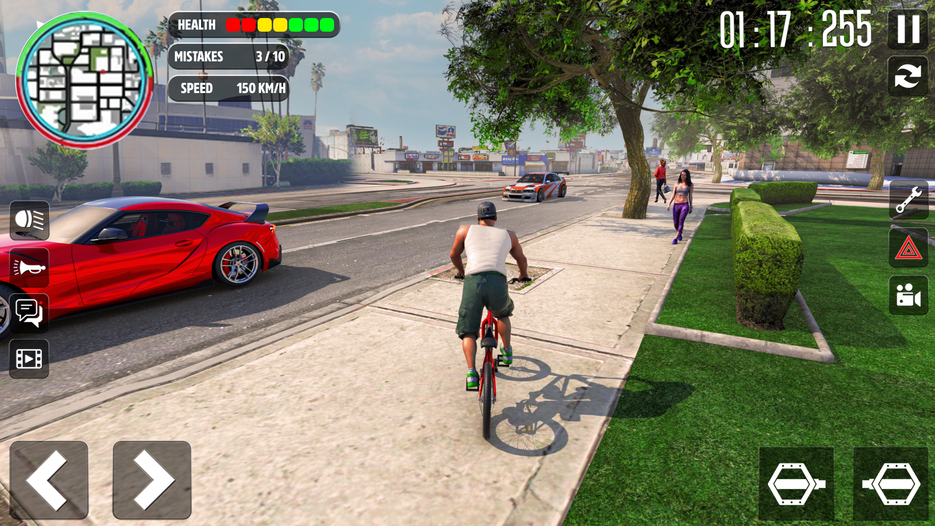 اسکرین شات 3 برنامه Cycle Stunt Games: Cycle Game