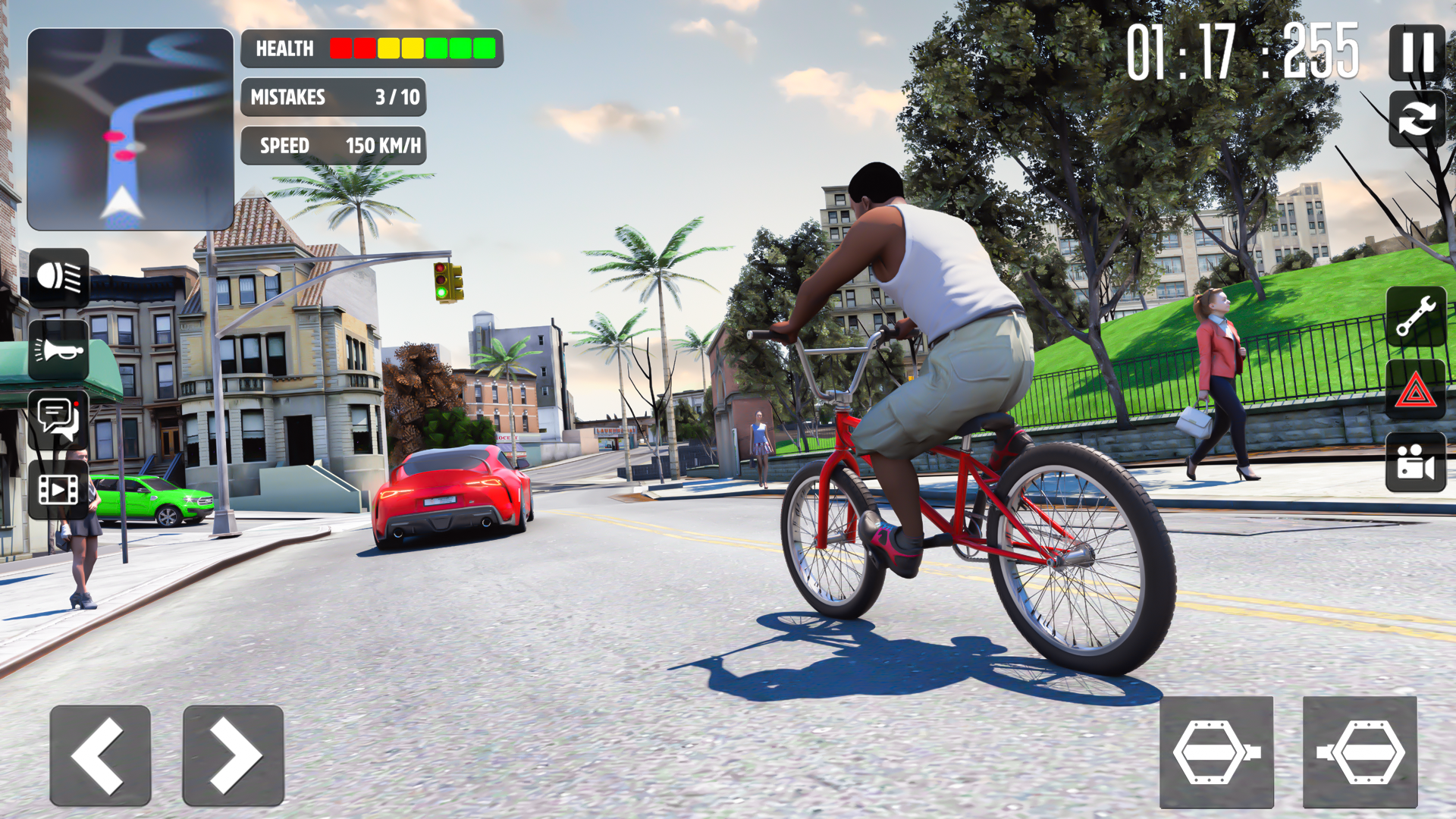اسکرین شات 2 برنامه Cycle Stunt Games: Cycle Game