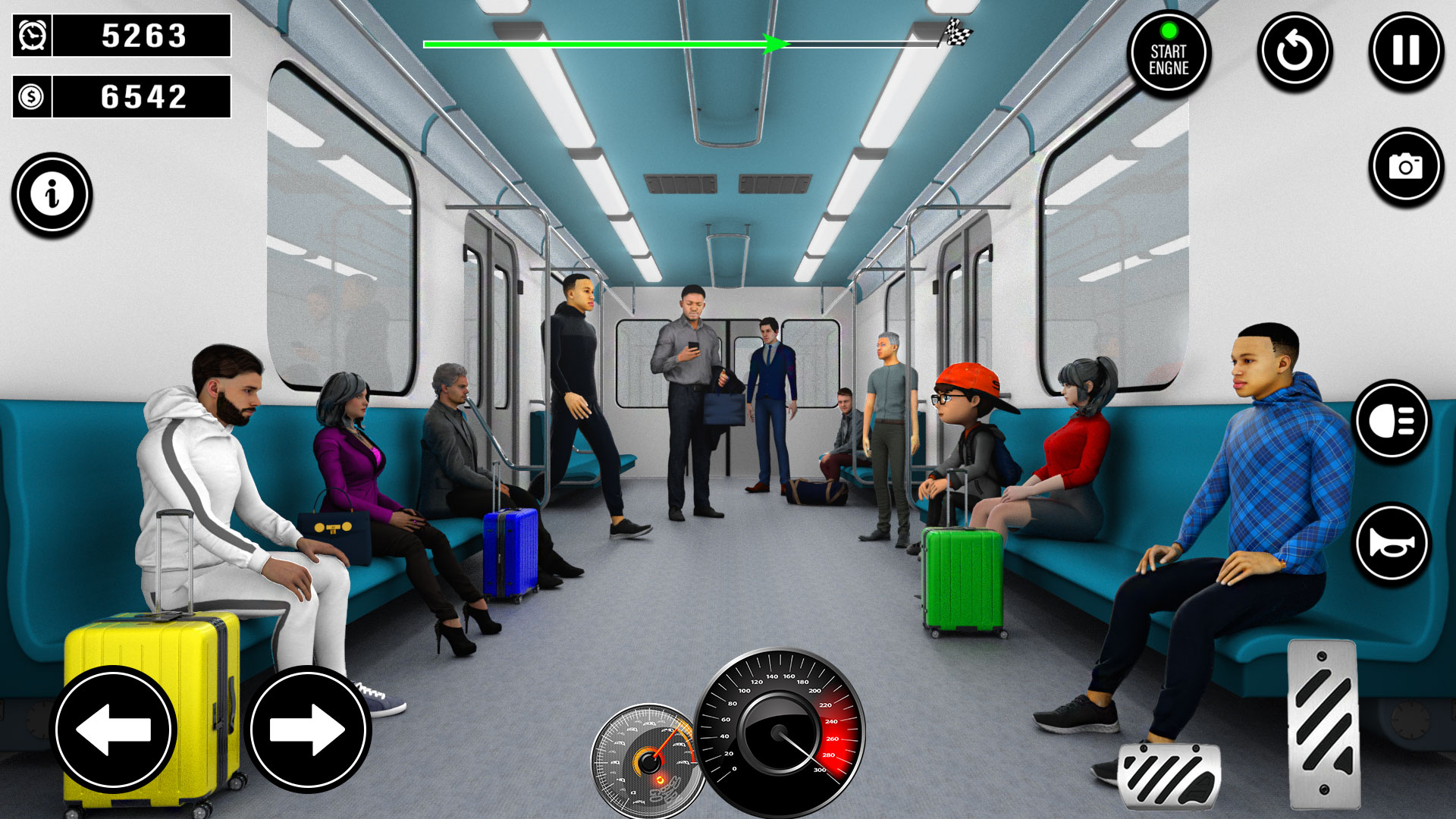 اسکرین شات 7 برنامه Train Simulator: Train Games